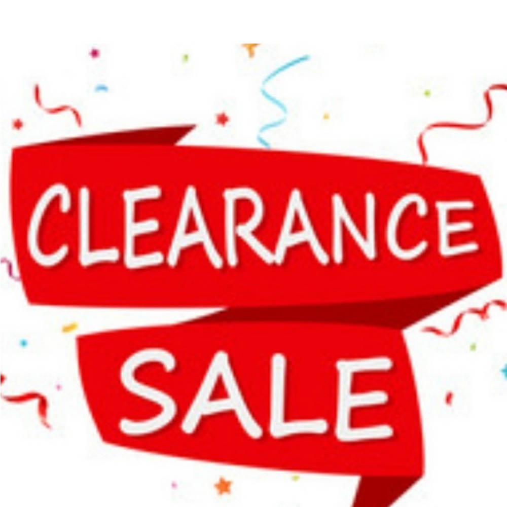 Red Clearance Sale Banner
